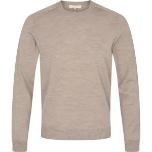 2Blind2C Tan Merino Wool Crewneck Sweater