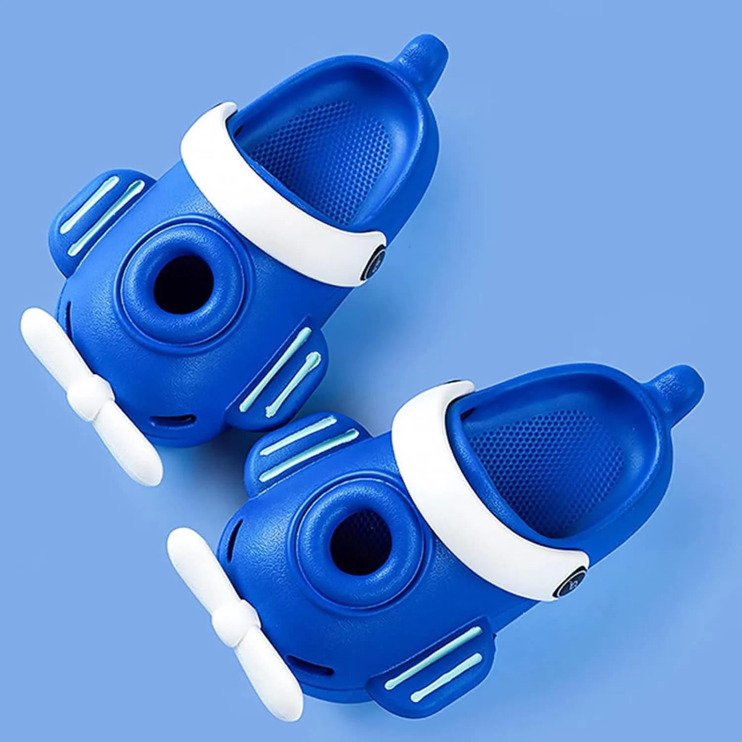 Airplane Modeling Home Slippers for Kids Boys Girls Cartoon Soft Sole Anti Slip Slippers Convenient ??rocs