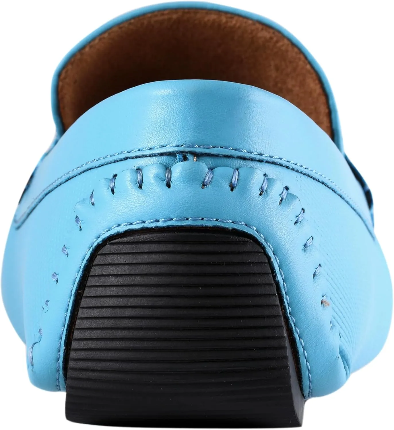 Amali Cola - Driving Moccasins for Men  Mens Slip On Loafers, Moccasins, Slip-on Dress Shoes - Driving Loafers with Matching Color Bit