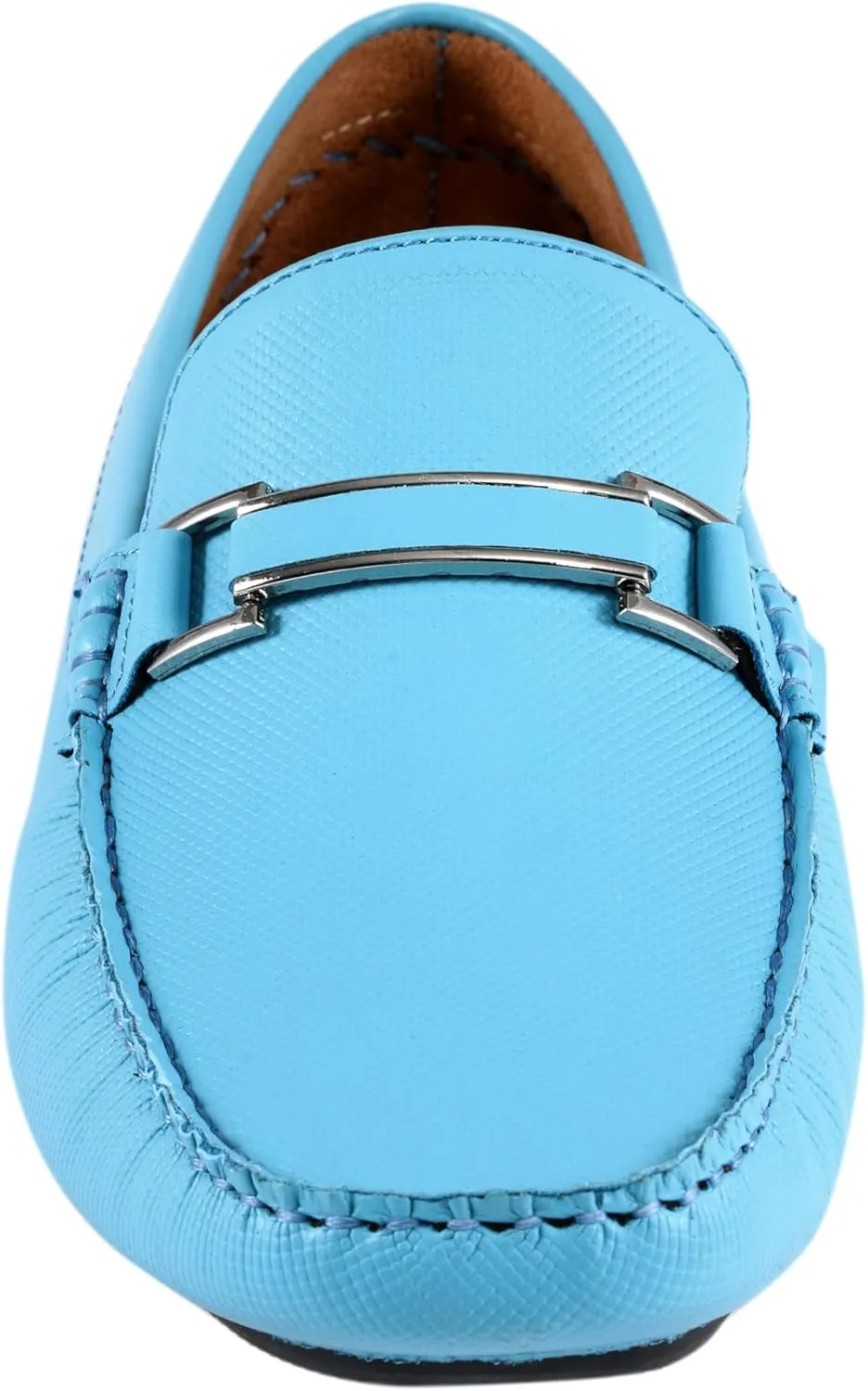 Amali Cola - Driving Moccasins for Men  Mens Slip On Loafers, Moccasins, Slip-on Dress Shoes - Driving Loafers with Matching Color Bit