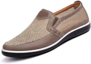 Asifn Mens Casual Mesh Loafers Summer Breathable Walking Shoes Comfortable Lightweight Driving Shoes Travelling Fashion Shoes