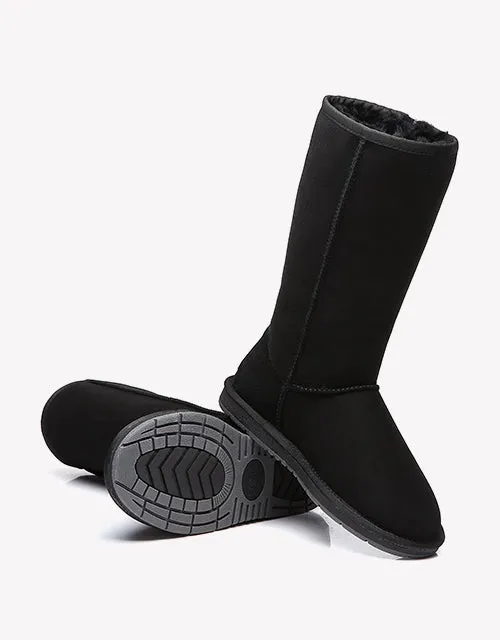 Australian Shepherd UGG Boots Australia Premium Double Face Sheepskin Tall Side Zip