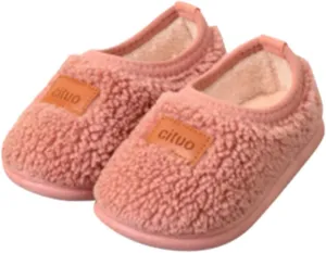 Baby Slippers Soft Plush Indoor Girls Boys Slipper Baby Shoes Toddler Boys Girls House Slippers Warm Socks for Kids