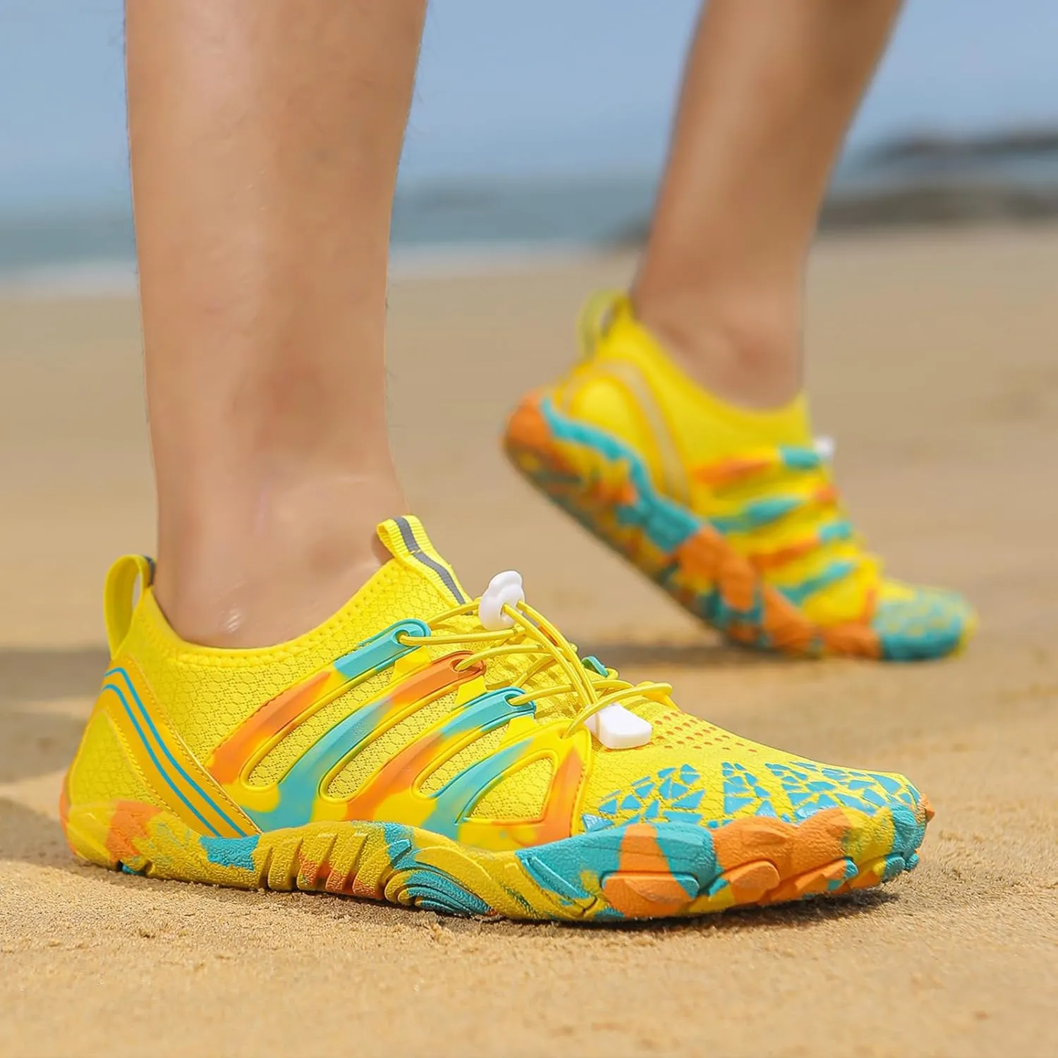 Barefoot for Women Wide Toe Box Trail Running Non-Slip Athletic Shoes Aqua Shoes Swimming Hiking Sneakers