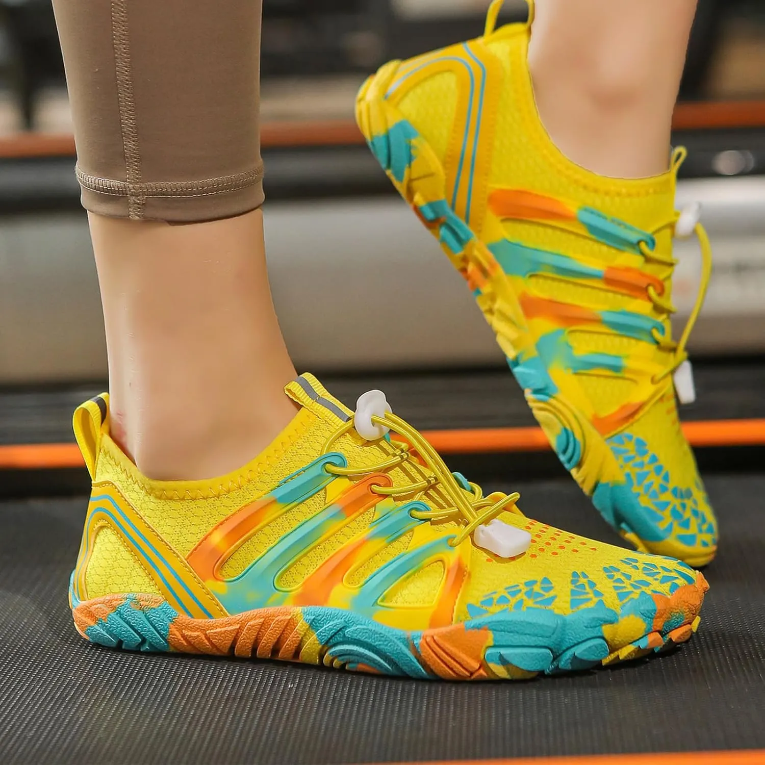 Barefoot for Women Wide Toe Box Trail Running Non-Slip Athletic Shoes Aqua Shoes Swimming Hiking Sneakers