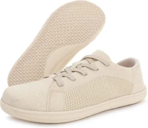 Barefoot Minimalist Shoes for Women Men Mesh Casual Fashion Sneakers Non Slip Wide Toe Box Zero Drop Soft Sole Shoes Lightweight Breathable Shoe for Outdoor Walking Running Driving