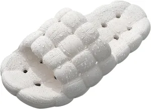 Bath Slippers Non Slip Indoor Home Bedroom Pool Slides Non Slip Summer Bathroom Indoor House Slippers with Drain Holes