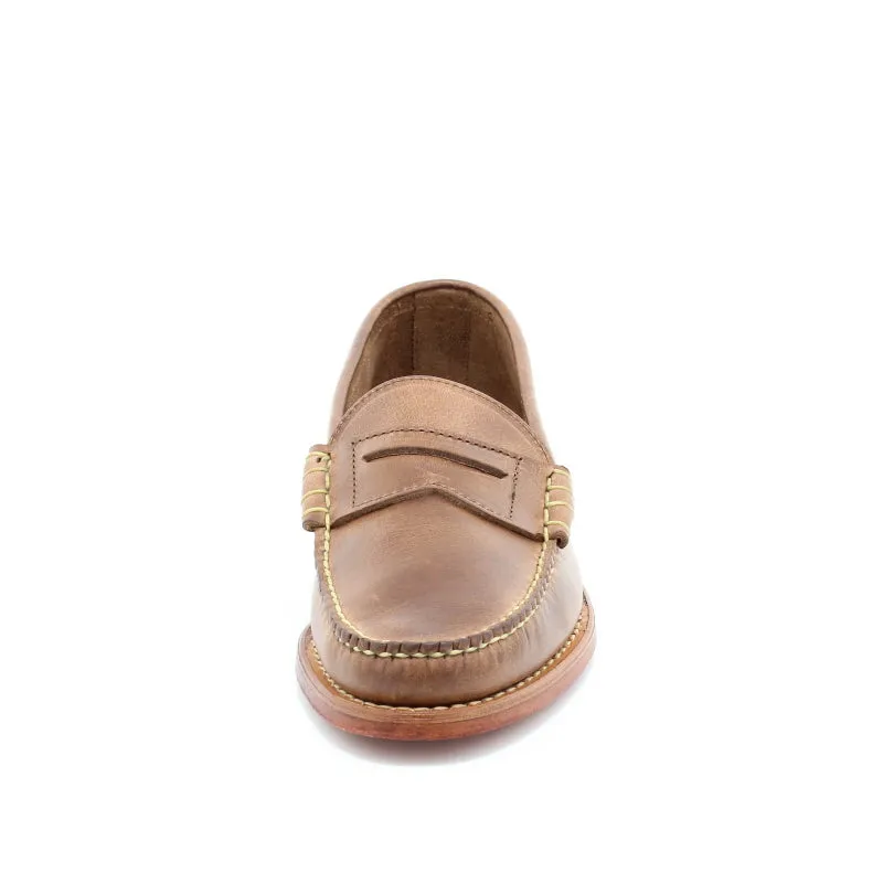 Beefroll Penny Loafers - Natural