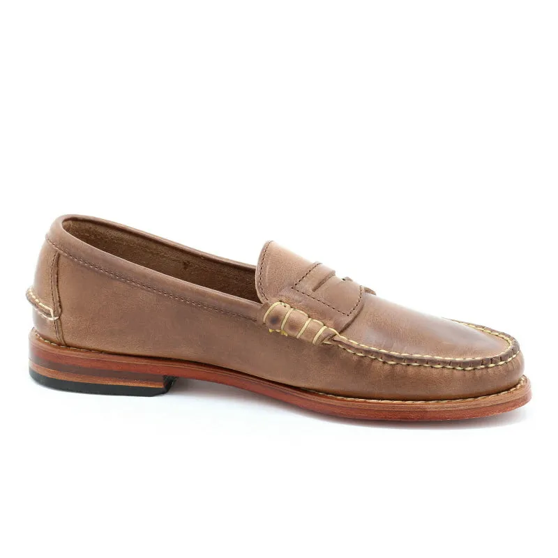 Beefroll Penny Loafers - Natural