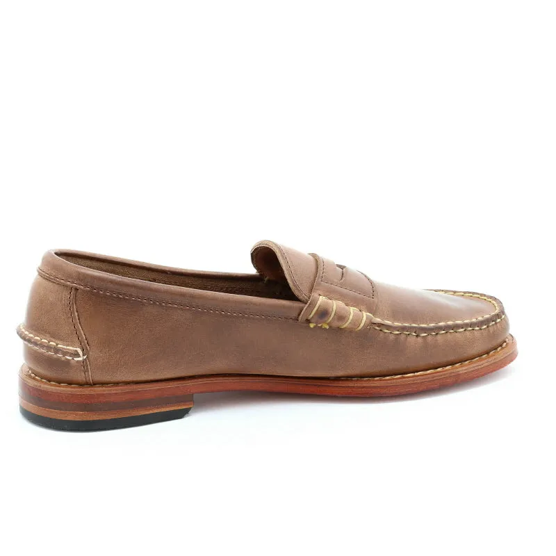 Beefroll Penny Loafers - Natural
