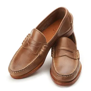 Beefroll Penny Loafers - Natural