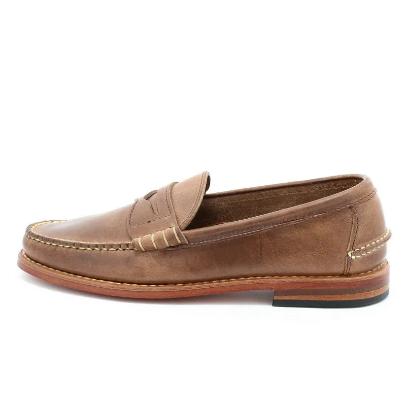 Beefroll Penny Loafers - Natural