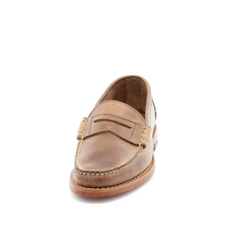 Beefroll Penny Loafers - Natural