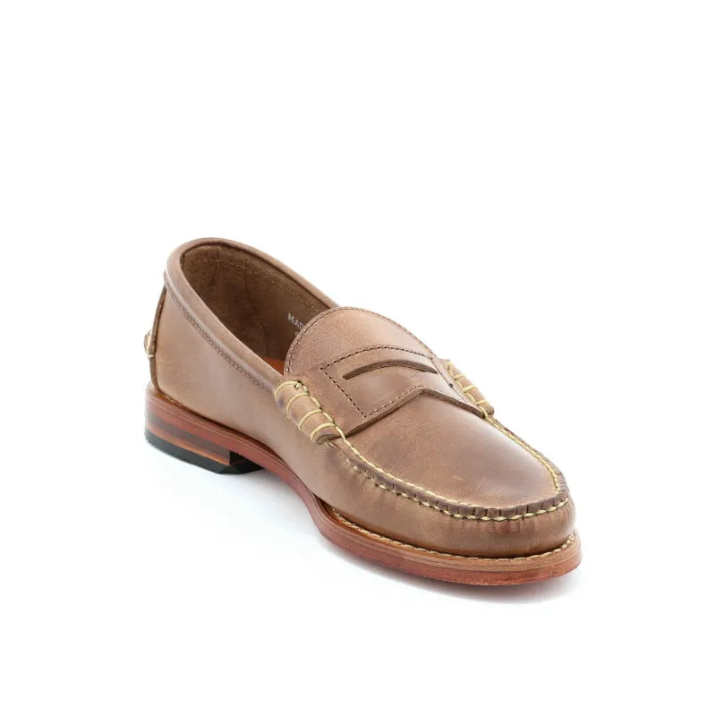 Beefroll Penny Loafers - Natural