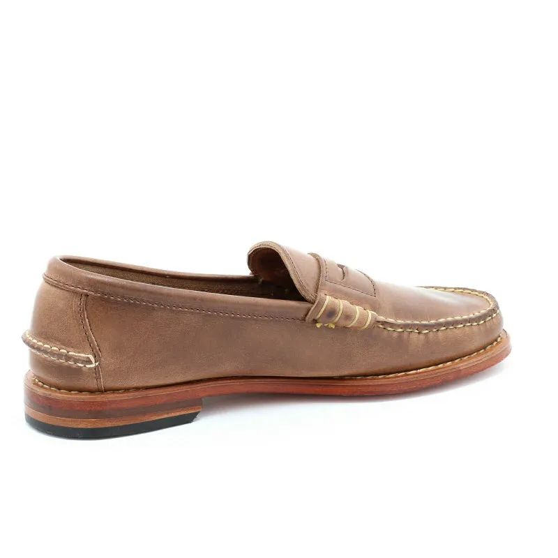 Beefroll Penny Loafers - Natural