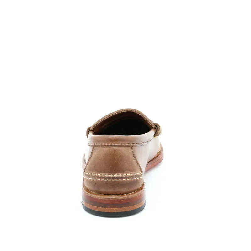 Beefroll Penny Loafers - Natural