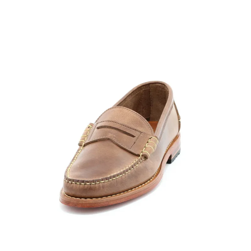 Beefroll Penny Loafers - Natural