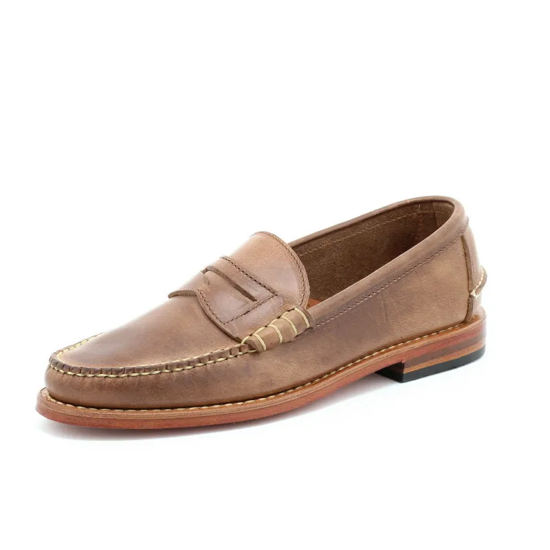 Beefroll Penny Loafers - Natural