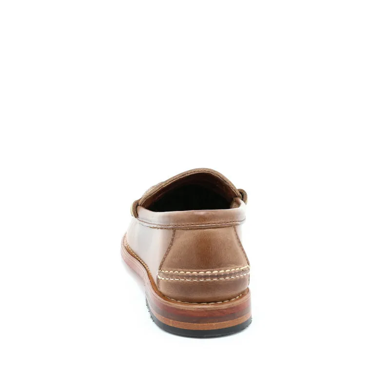Beefroll Penny Loafers - Natural