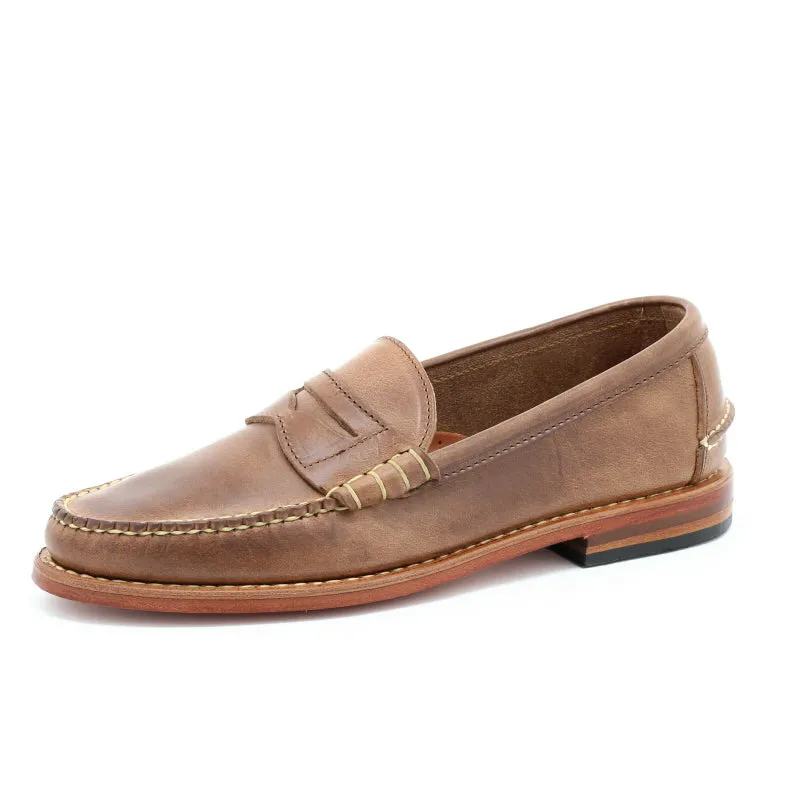 Beefroll Penny Loafers - Natural