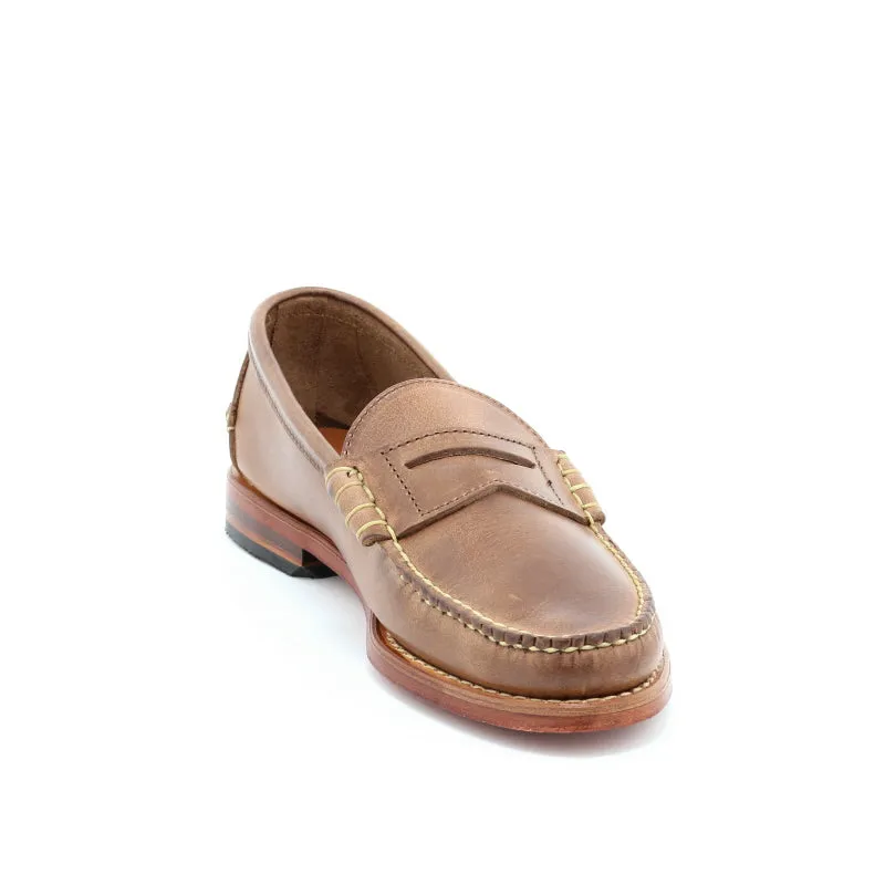 Beefroll Penny Loafers - Natural