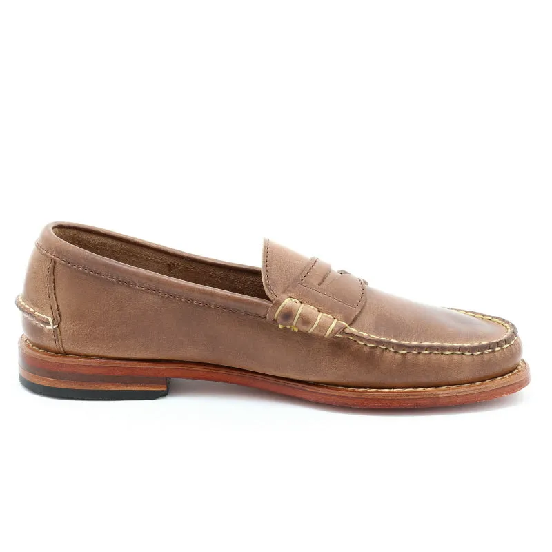 Beefroll Penny Loafers - Natural