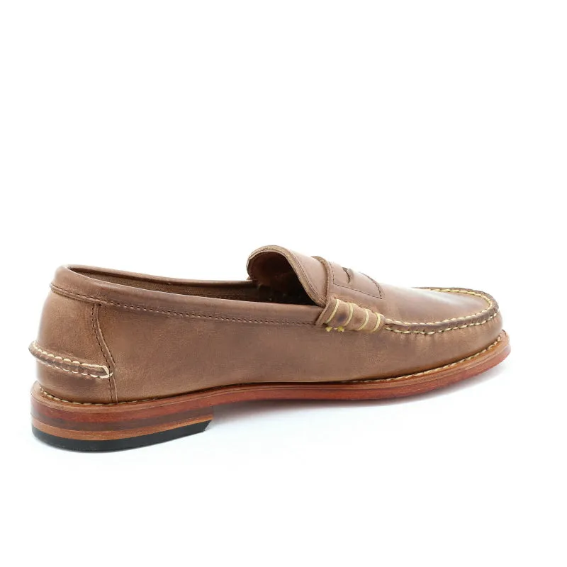 Beefroll Penny Loafers - Natural