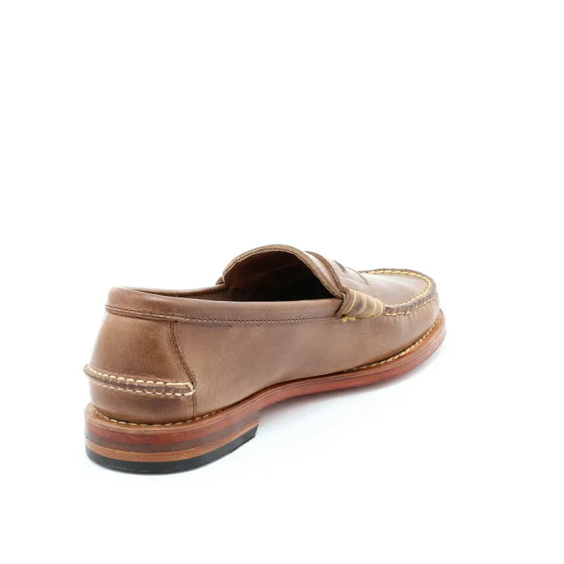 Beefroll Penny Loafers - Natural