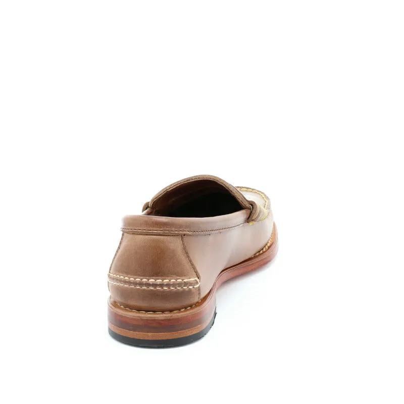Beefroll Penny Loafers - Natural