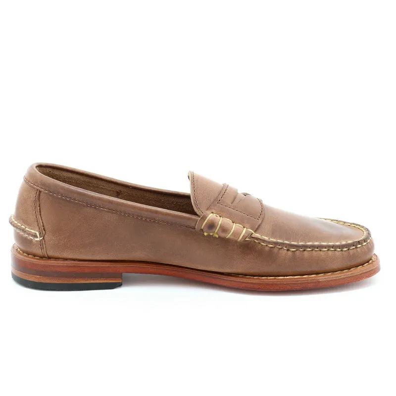 Beefroll Penny Loafers - Natural