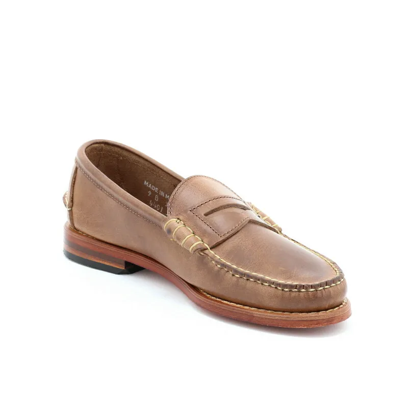 Beefroll Penny Loafers - Natural
