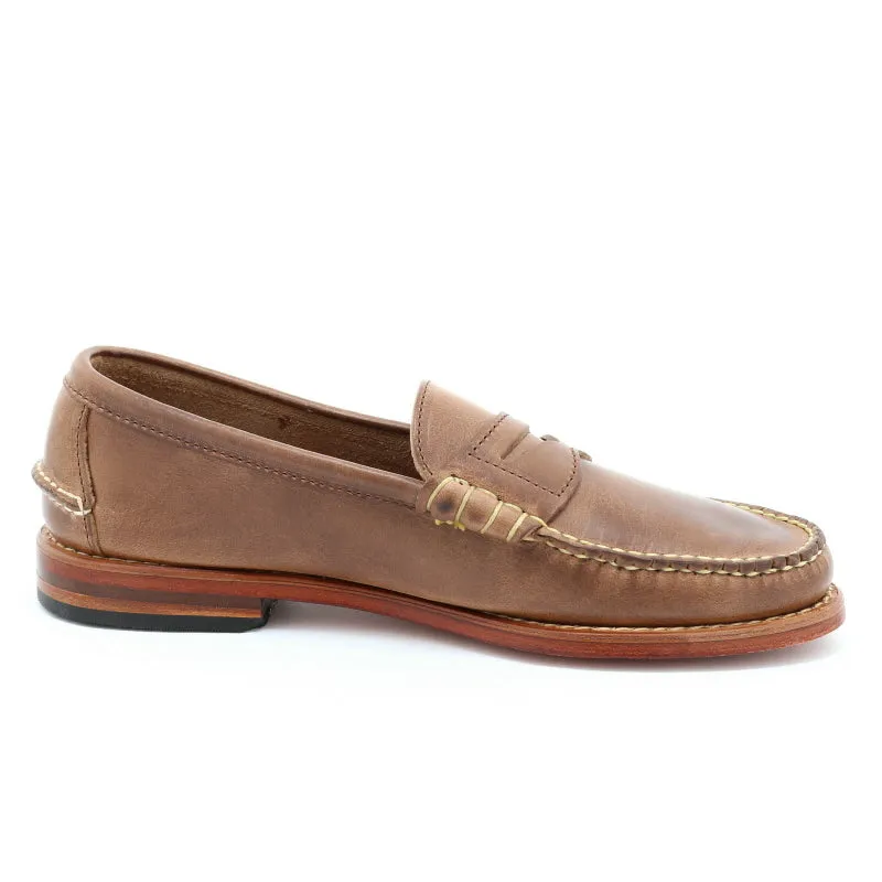 Beefroll Penny Loafers - Natural