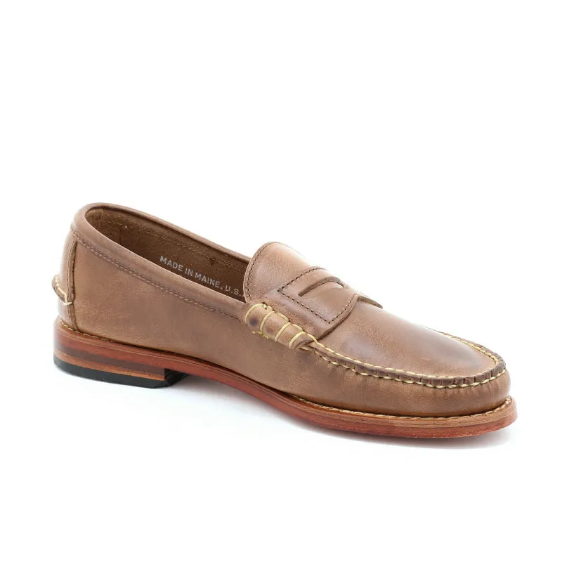 Beefroll Penny Loafers - Natural