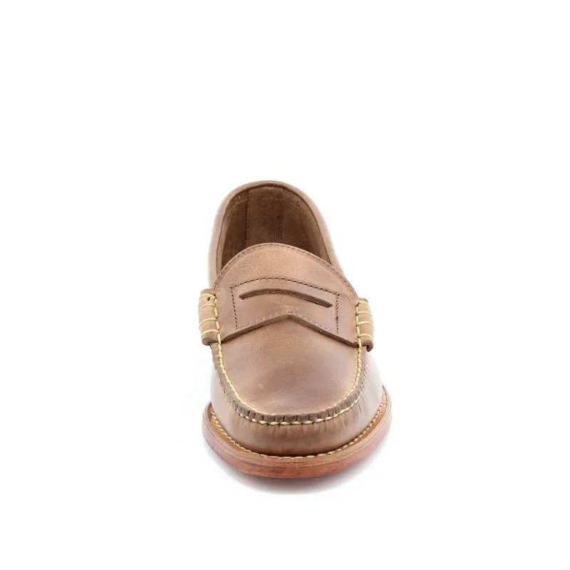 Beefroll Penny Loafers - Natural