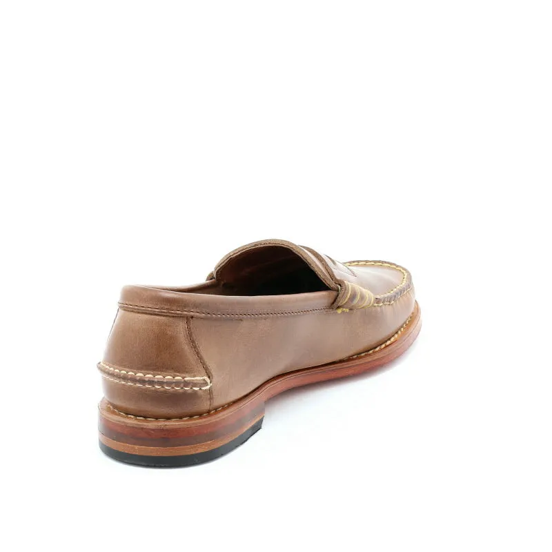 Beefroll Penny Loafers - Natural