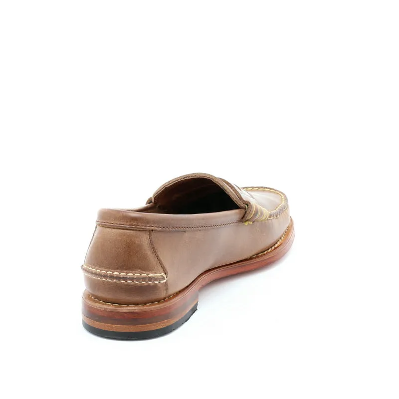 Beefroll Penny Loafers - Natural