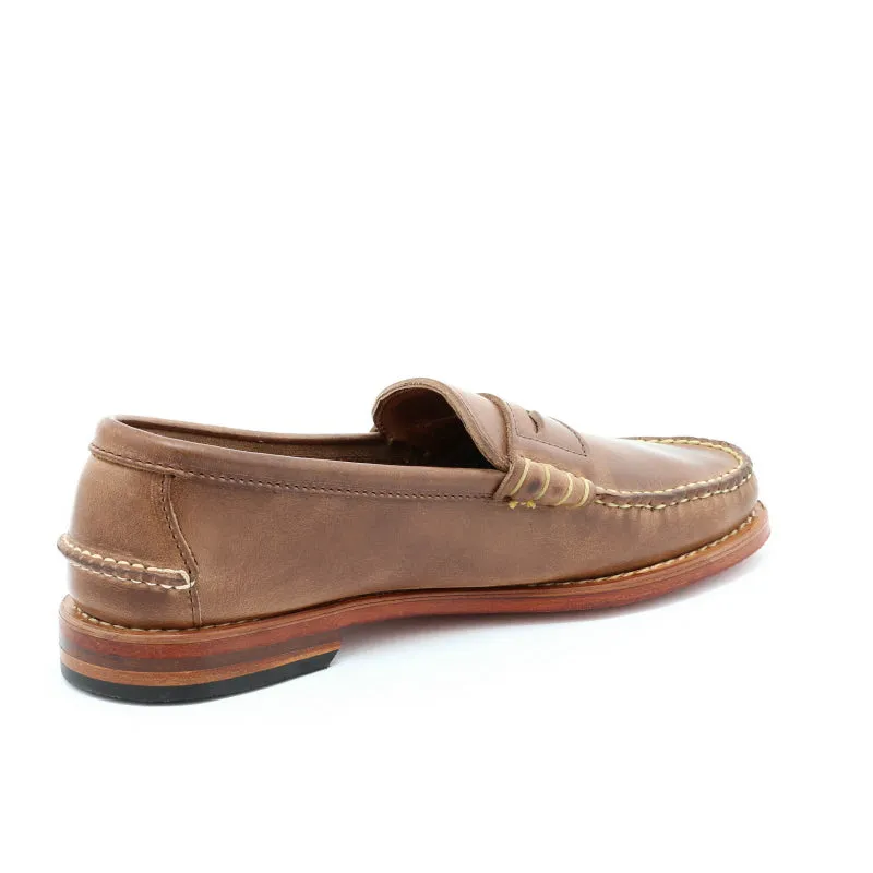 Beefroll Penny Loafers - Natural