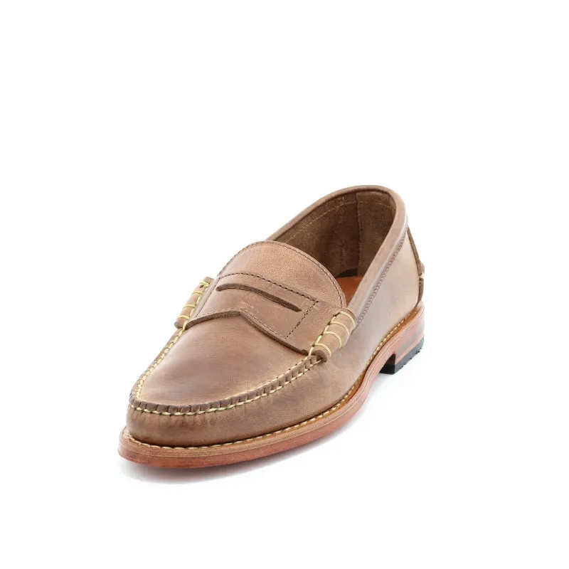 Beefroll Penny Loafers - Natural