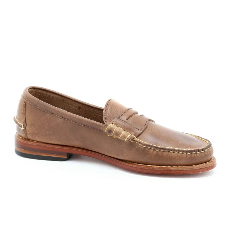 Beefroll Penny Loafers - Natural