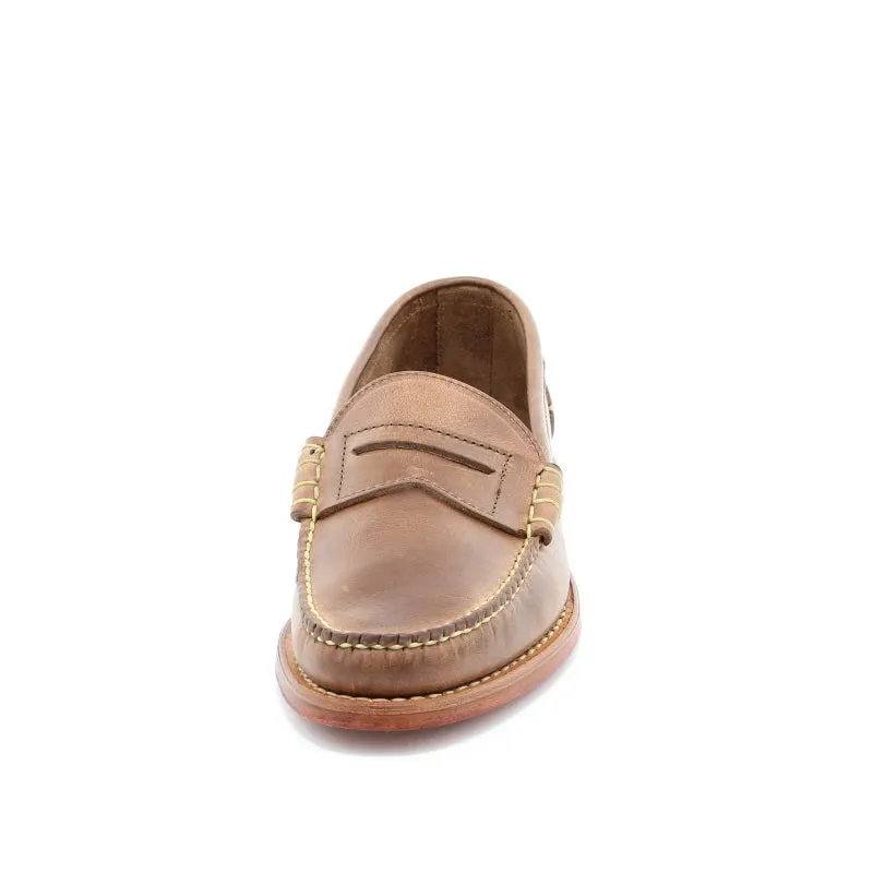 Beefroll Penny Loafers - Natural