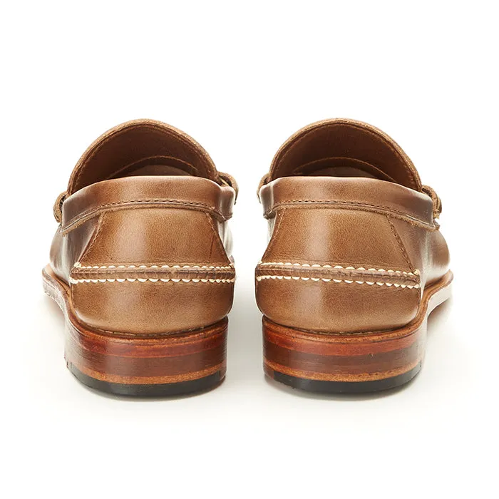 Beefroll Penny Loafers - Natural