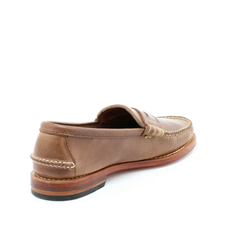 Beefroll Penny Loafers - Natural