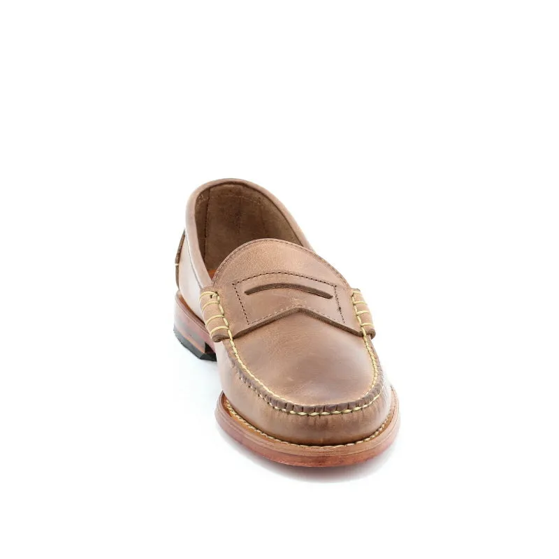 Beefroll Penny Loafers - Natural