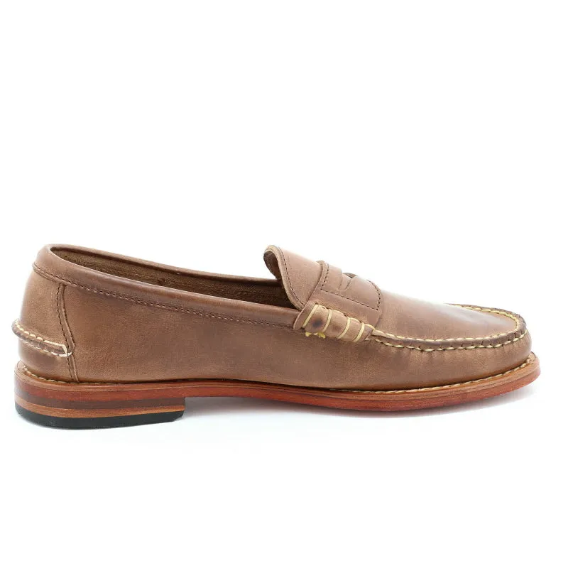 Beefroll Penny Loafers - Natural