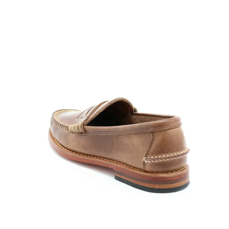 Beefroll Penny Loafers - Natural