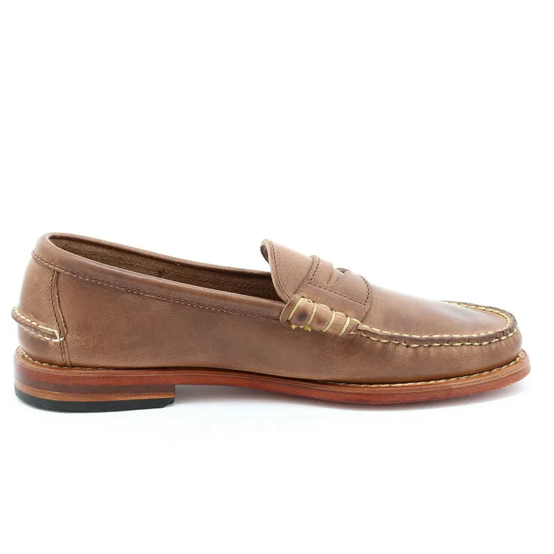 Beefroll Penny Loafers - Natural