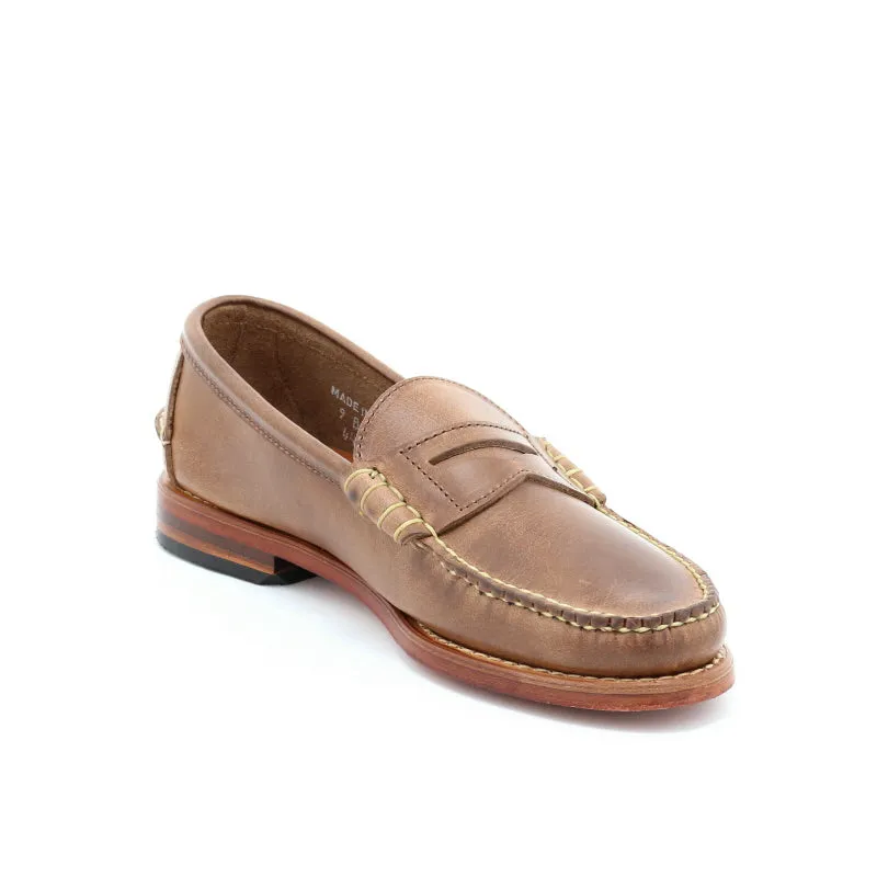 Beefroll Penny Loafers - Natural