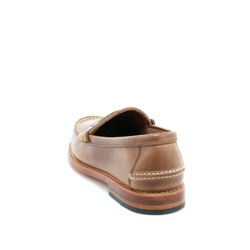 Beefroll Penny Loafers - Natural