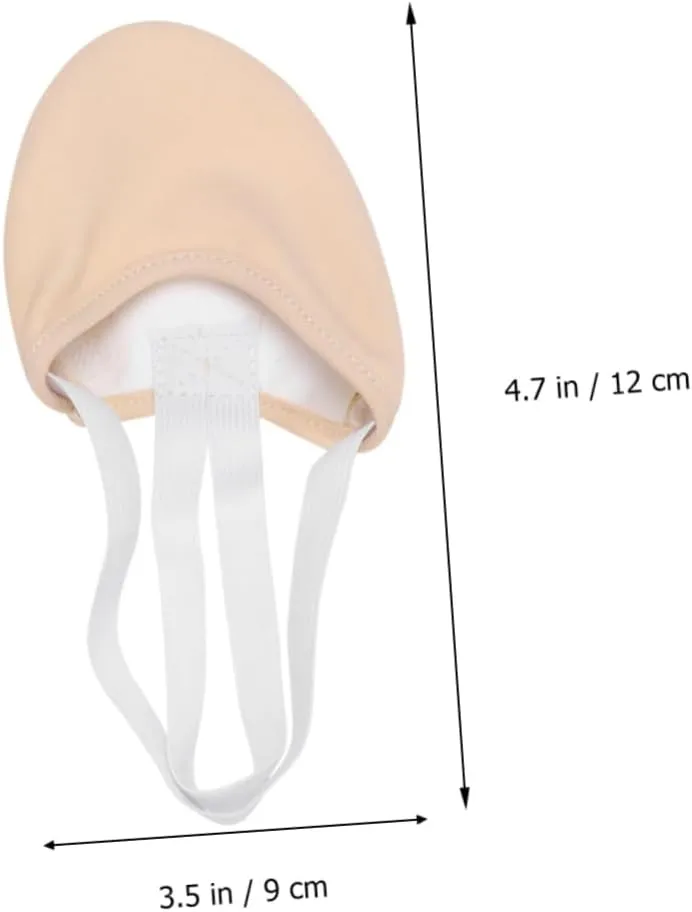 BESTYASH Size Half Sole Dance Shoes Women's Ballet Shoes Lightweight Sole Protector for Yoga Folk Modern Ballroom Jazzze