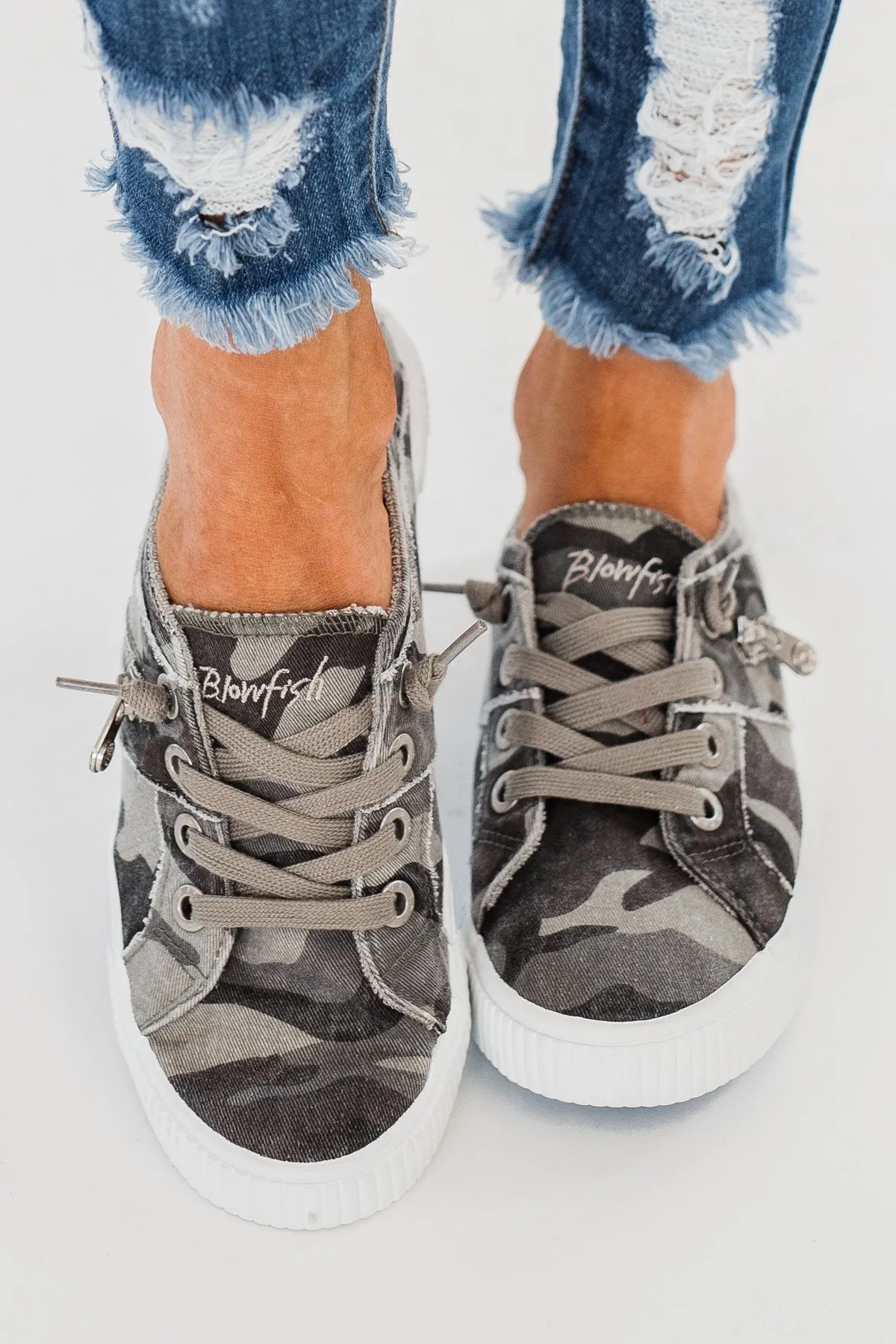Blowfish Fruit Sneakers- Earth Camo